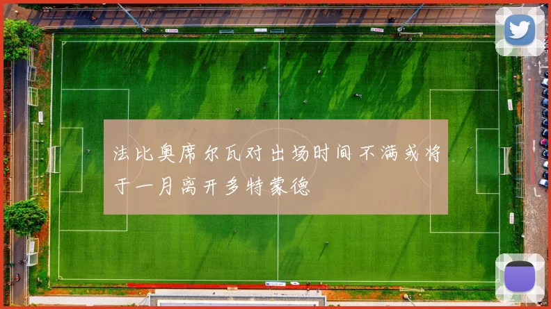法比奥席尔瓦对出场时间不满或将于一月离开多特蒙德